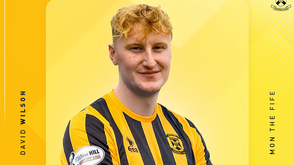 David Wilson Signs for East Fife Until End of the Season - East Fife