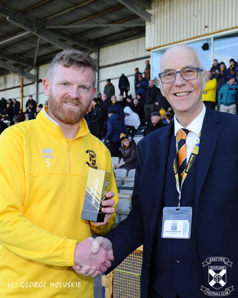 BRIAN EASTON 100 APPEARANCES
